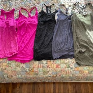Lululemon sports bra/top collection